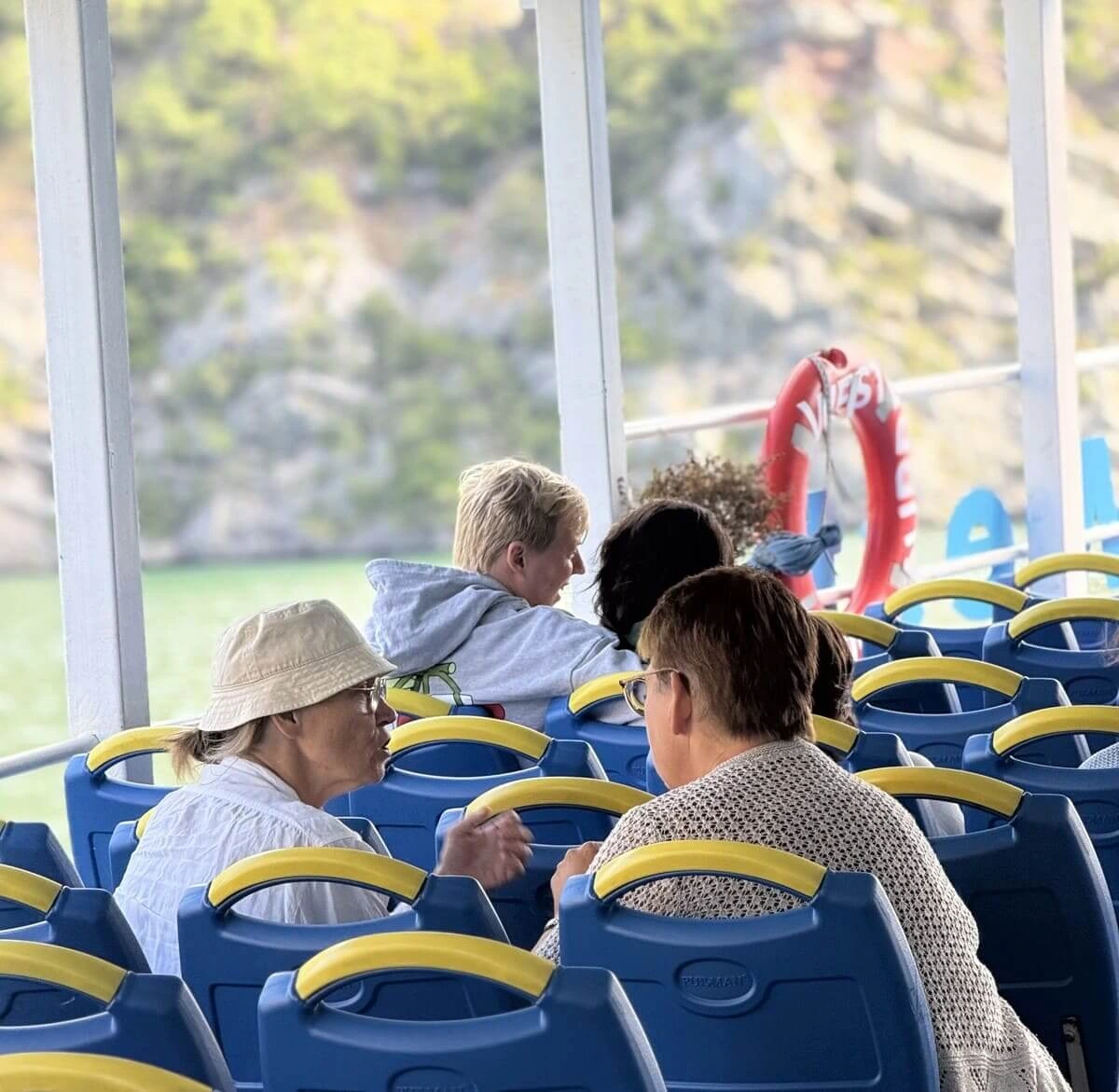 Travel route from Shkoder to Valbona using Lake Koman ferry